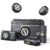 Hollyland Lark M2 Wireless Microphone for iPhone/Camera/Android/PC, 48kHz/24-bit High Fidelity Audio, 300m Range, Noise Cancelling, 40h Use, YouTube, Vlog, Streaming (2TX + 3RX + Charging Case)