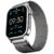 Fire-Boltt Rise Round Smart Watch 1.85″ HD Display with Bluetooth Calling, Rotating Crown, AI Voice Assistant, SpO2 & Heart Rate Monitor, 120+ Sports Modes, IP67 Waterproof Metal Smartwatch – Silver