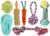 Tail Dog Toys + Dog Chew Toys + Puppy Teething Toys + Rope Toys + Dog Toys for Small to Medium Dog Toys + Dog Toy Pack + Tug Toy + Dog Toy Set + Washable Cotton Rope for Dogs(Pack of 7)