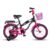 Vaux Angel Cycle for Kids 3 to 5 Years with Sidewheels, Basket & Backseat, 14 inch Cycle for Girls with Steel Frame, Rigid Fork & Tubular Tyres, Ideal Height 2ft 9inch-3ft 6inch (Black)