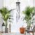 NATURE’S MELODY Silver Aluminum Wind Chimes for Home Positive Energy | Wind Chimes for Balcony Bedroom with Sweet Sound (36 inch Long)