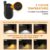 Gesto Rechargeable Book Reading Light with Clip – 3 Color Changing Light for Reading in Bed | 80 Hours Runtime | Flexible Goose Neck Clip on Book Light for Book Lovers