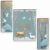 SAF deer Paintings for Wall Decoration – Set Of 3, 3d modern art Painting for Living Room Large Size with Frames for Home, Office painting 50.8 cm x 30.48 cm SANFJM36036-Engineered Wood