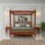Poster Bed Solid Sheesham Wood Queen Size Bed for Bedroom, Wooden Double Bed, Cot Bed Furniture 1 Year Warrenty (Honey)