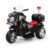 BabyGo Electric Bike for Kids | Police Bike | Music | LED Lights | Storage Box | Rechargeable 6V Battery, 60+ Minutes Playtime | Ride on Bike for Boys and Girls 1-4years | Black