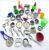 38 Pcs Miniature Kitchen Set for Kids Girls Boys,Kitchen Play Set,Stainless Steel Set,Toys for Girls,Prentend Play Toys Comes in a Zipper Pouch.