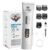 HANK Dog Hair Trimmer – Pet Hair Clipper for Cats – Fur Grooming Shaver – Titanium Blade – LCD Display – Cordless – 3 Speed Mode – Low Noise – Rechargeable Thick Hair Cutting Machine