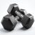 Slovic Dumbbells Set for Home Workout 20 KG [10 KG x 2]