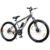 Leader TORFIN 26T City/Hybrid Cycle for Boys/Men with Dual Disc Brake and Front Suspension, Single Speed Without Gear – Ideal Cycle for Men of 10+ Years (Frame: 18 Inches) (26T, Grey)