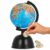 Premium World Map Globe With Money Bank for Kids & Home Decor, Stylish Office Table Decoration Item, Educational Toy for Kids, Study Desk Globe Coin Bank with Metal Base, Gift Item