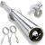BULLAR olympic barbell 7 feet 20kg, barbell rod, olympic rod for powerlifting, olympic bar for weight lifting, with spring or clamps locks (7 feet with spring lock),Alloy Steel