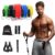 Slovic Resistance Tube [Upto 45 KG] | Set of 11