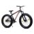 Leader Beast 26×4.00 Fat Tire Cycle for Men | Single Speed Bicycle with Front Suspension, Dual Disc Brakes, 18″ Steel Frame | Hybrid City Cycle for Adults and Teens – Black , 138.2 x 20.3 x 76.2 cm