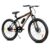 Leader Beast 26T Mountain Cycle for Men with Front Suspension and Dual Disc Brake with Complete Cycle Accessories | Without Gear Cycle – Ideal for 10+ Years (Frame: 18 Inches) (26T, Matt Black)