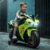 Baybee R7 Baby Electric Bike for Kids with Foot Acceleration | Rechargeable Ride on Baby Bike with LED Lights & Music | Toddler Battery Operated Bike for Kids to Drive 1 to 3 Years Boys Girls (Green)