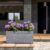 YUCCABE ITALIA FOXB GT 24 INCH Rectangle Pots for Plants Highly Durable Polymers Lightweight Indoor Outdoor Flower Pot Gamla Tree Planter Container Planters for Living Room, Balcony Garden