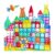 SNAPTRON Diamond Magnetic Blocks for Kids 100 Pcs Magnetic Tiles for Kids