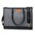 Texura Power Move Tote — Textured Vegan Leather Laptop Tote Bag for Women, 15 Inch Office Handbag with Padded Laptop Compartment & Inner Zipper Pocket, Structured Work Bag