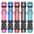 Buraq Pets 5 pcs Reflective Dog Collar Adjustable Nylon Metal D Ring