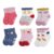 Anti Skid Socks for Baby Boys & Baby Girls Age 0-1 Yrs. | 1 to 3 Yrs. |3 to 5 Yrs.| Non Slip Grip | Soft Stretchable Grip for Crawling, Walking | Breathable |Pack of 6