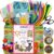 INDIKONB 22 in 1 Art and Craft Kit for Girls and Boys with Crafts Supplies Set All Craft Materials Items for Kids DIY for All Ages 8-10, Age 9-12, Age 12-16 Old – Art Kit # 2, Multicolour
