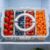 HomeWiz Fridge Storage Containers 3300ml 4-Grid | Air Tight Storage Container Set | Fridge Organiser Storage Boxes | Food Grade BPA-Free Plastic Containers|Stackable & Transparent|Removable Mini Boxes