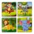 Wooden Jigsaw Puzzle Games for Children & Kids Wooden Puzzle for 2 3 4 5 6Year Old Girls Boys Animals Jigsaw Puzzle(Pack of 4)